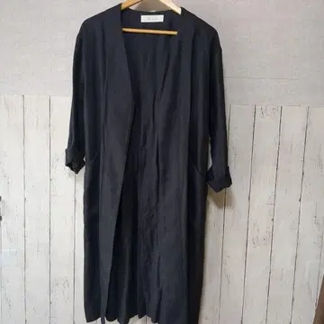 린넨 코트 새상품급