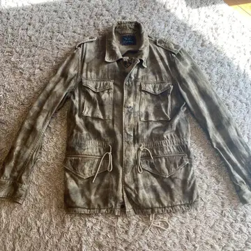 R.H. VINTAGE 카키 밀리터리 자켓