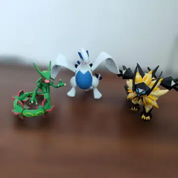 포켓몬 피규어 세트 레쿠자 루기아 네크로즈마