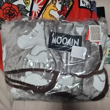 무민 플리스 담요