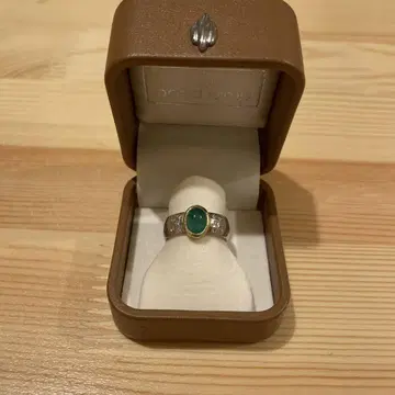 bondlamp 에메랄드 다이아몬드 반지