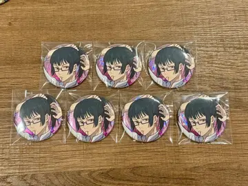주술회전 THE 캐릭터 오로라 캔배지 젠인 마키 x 7개