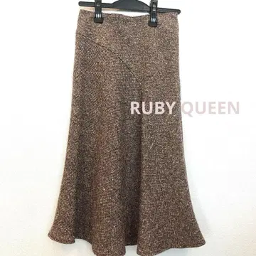RUBY QUEEN 일본제 트위드 스커트