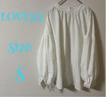 LOUERE 화이트 셔츠 S 사이즈