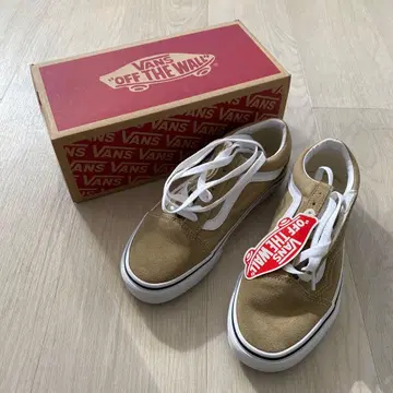 미사용 새상품 VANS 반스 올드스쿨 베이지 6.5 23.0