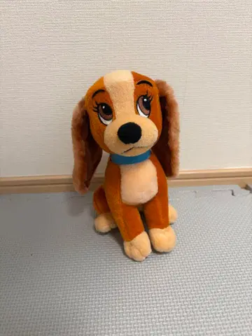 레어 완완 이야기 레이디 개 봉제 인형