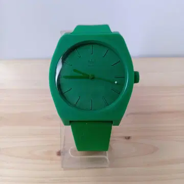 adidas 쿼츠 손목시계 PC 그린