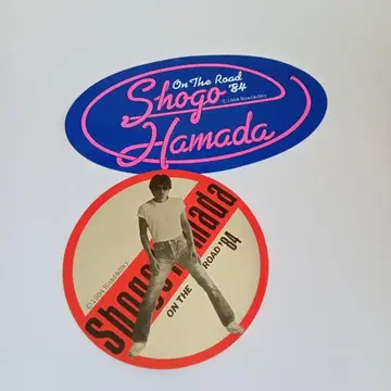 하마다 쇼고 On The Road '84 스티커 세트