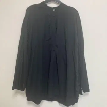 JEANASiS 블랙 긴팔 셔츠