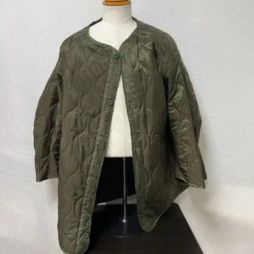 프릭스스토어 퀼팅 나일론 자켓 충전솜 라이너만 S 사이즈