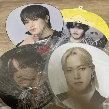 K-POP 아이돌 부채 4장 세트