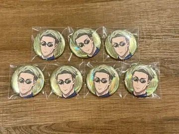 주술회전 THE캐릭터 오로라 캔배지 나나미 켄토 x 7개