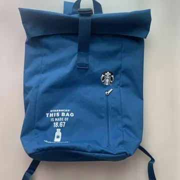 (중고) 일본 미발매 Starbucks 태국 블루 럭색/백팩