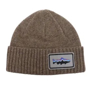 Patagonia 니트 모자 브라운