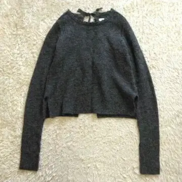 ISABEL MARANT ETOILE 니트 백리본 그레이 42