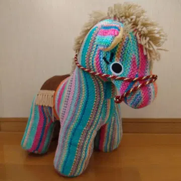 카라카라 말 당나귀 봉제 인형 장식품