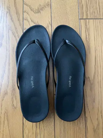 Re:getA 리게타 플립플랍 22.5cm 블랙