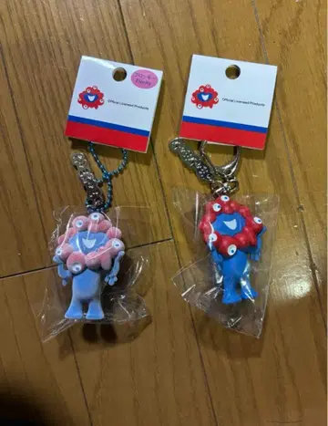 노멀과 플로키 미야쿠미야쿠 키링