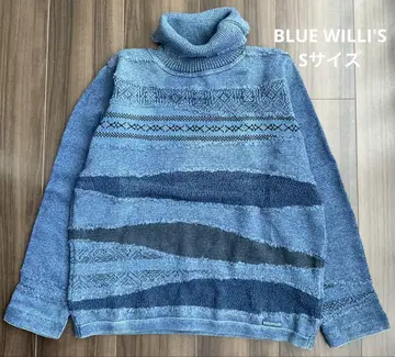 Blue Willis 터틀넥 니트 S