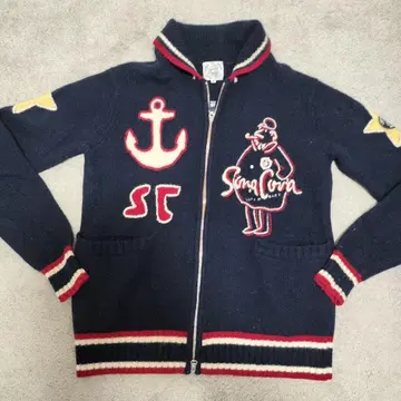 골프 시나코바 지퍼 스웨터