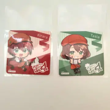 키류인 키라라 니콜라 테슬라 나침반 카페 코스터 기념일