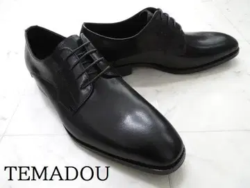 TEMADOU 블랙 드레스 신발 핸드메이드/41