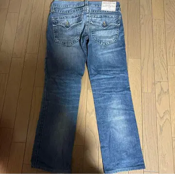 트루릴리젼 스트레이트 데님 블루