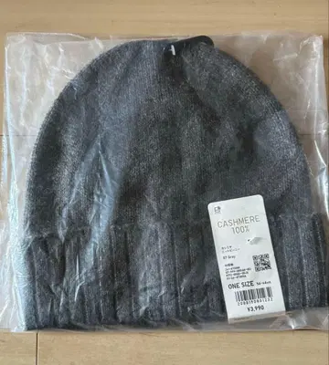 택 포함 새상품 UNIQLO 유니클로 캐시미어 100% 니트 비니