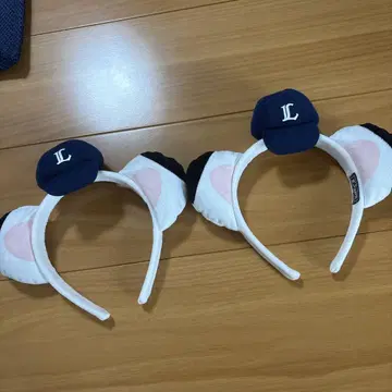 Lions 귀 달린 헤드밴드 2개 세트