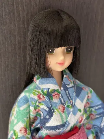 리카짱 캐슬 에리카 블랙 헤어 (다크 브라운) 히메컷