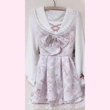 LIZLISA Sewing Bear 패턴 셋업