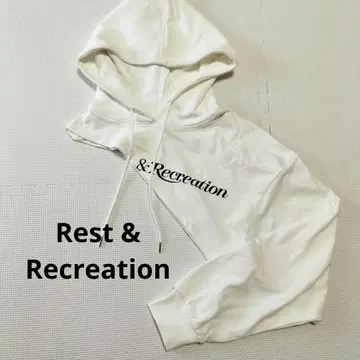 한국 인기 Rest&Recreation 원숄더 후디