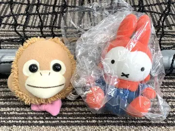 미피 봉제 인형 눈사람 2체 세트