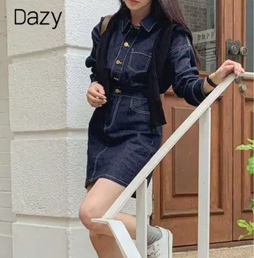 청바지 원피스 올인원