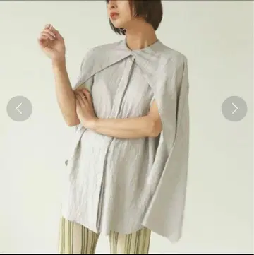 투데이풀 크레이프 케이프 셔츠