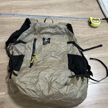 경량 나일론 백팩 베이지
