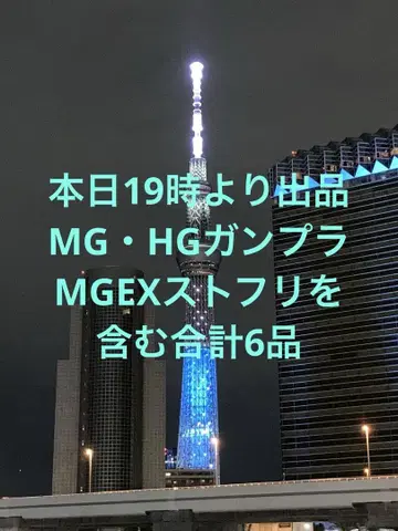 [오늘 19시부터 순차적으로 판매 예정] MG HG 건담 프라모델