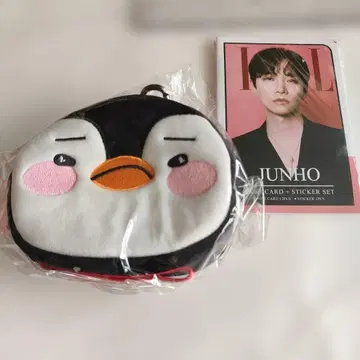 2025 LEE JUNHO 펜 파우치 엽서 12장 스티커 세트 포함