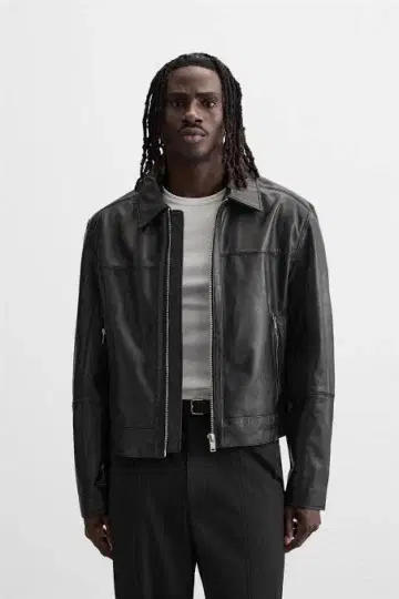 ZARA 가죽 자켓 박시핏 M 사이즈 완판템