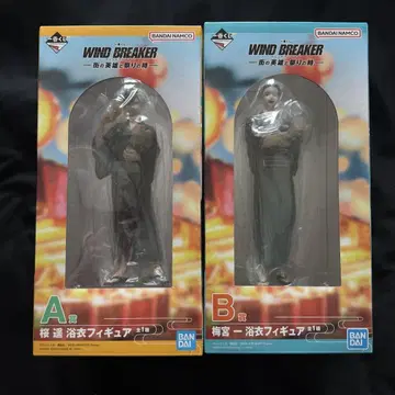 윈블 제일복권 A상 사쿠라 하루카 B상 우메미야 잇치 피규어 2종 세트