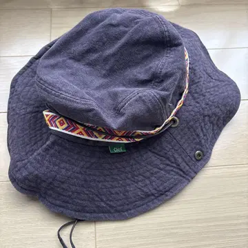 clef 아웃도어 햇 보라색