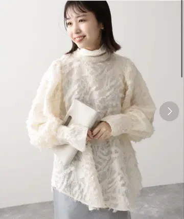 [컨디션 최상] SLOBE IENA 슬로브 이에나 긴팔 블라우스