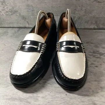 [ G.H.BASS ] 위준스 바이컬러 코인 로퍼 24cm