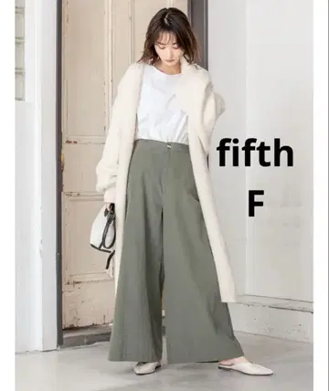 fifth 볼륨 슬리브 맥시 가운 아이보리 아우터 가디건