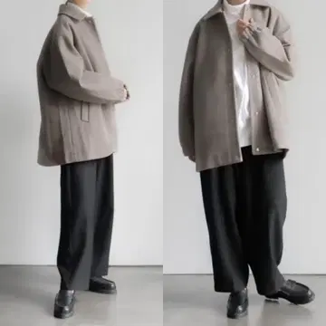 remer 리메일 모카 스텐카라 코트
