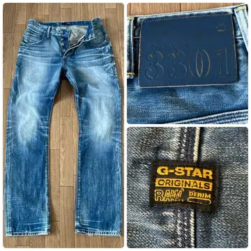 지스타로우 데님 팬츠 3301 모델 사이즈 28 G-STAR RAW