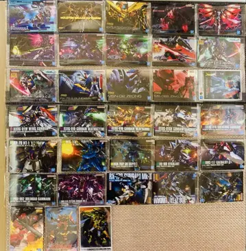 GUNDAM 건담 프라모델 패키지 아트 구미 2 전 33종 풀 컴프