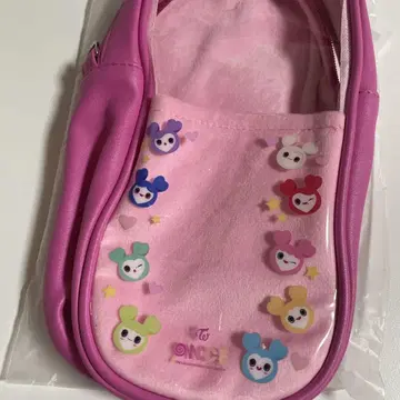 TWICE 캐릭터 파우치 핑크