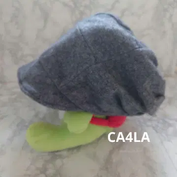 CA4LA 카시라 헌팅 모자 플란넬풍 원단 그레이