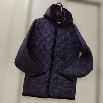 LAVENHAM 네이비 퀼팅 자켓